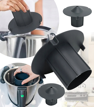 REDUKTOR POJEMNIKA NACZYNIA MIKSUJĄCEGO DO ROBOTA KUCHENNEGO THERMOMIX CZARNY DO SIEKANIA MIKSOWANIA CZĘŚĆ ZAMIENNA