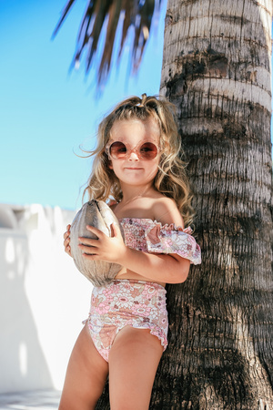 Okulary przeciwsłoneczne Elle Porte Shelly - Pink 3-10 lat