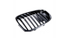 Grill sportowy pojedyncze żeberka Gloss Black Camera BMW 7 F01 F02 F03 F04 2012-2016