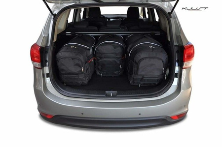 KIA CARENS 2013+ TORBY DO BAGAŻNIKA 4 SZT