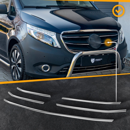 Listwy atrapy przedniej Mercedes-Benz Vito FL 2019-2024