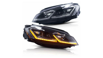 Zestaw Lamp Halogenowych Chrome VW GOLF VII przed liftem 2013-2017