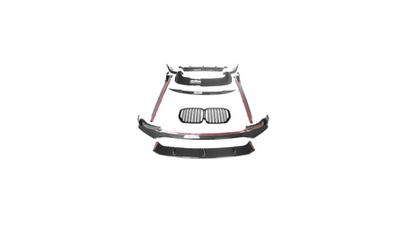 Zestaw dokładek zderzaków Gloss Black BMW X5 G05 przed liftem 2019-obecnie