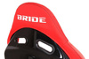 Fotel sportowy LOW MAX K608 Welur Bride Red