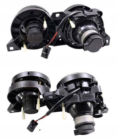 Lampy przednie reflektory BMW E30 BLACK