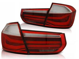 Lampy diodowe Bmw F30 11-15 red smoke led bar