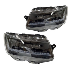 LAMPY FULL LED VW T6 15-19 MULTI TRANSP BLACK