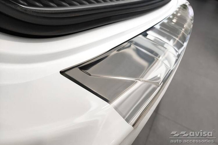 Nakładka na zderzak tylny do Mercedes C S206 Kombi (Stal)