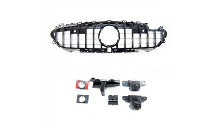 Grill sportowy GT Gloss Black Camera MERCEDES CLS C257 2018-obecnie