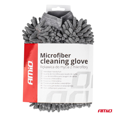 Rękawica do mycia samochodu z mikrofibry Cwash-09 AMIO-01750