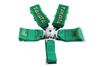 Pasy sportowe 5p 3" Green - Takata Replica