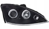 Lampy przednie reflektory Ford Focus I CZARNE RING