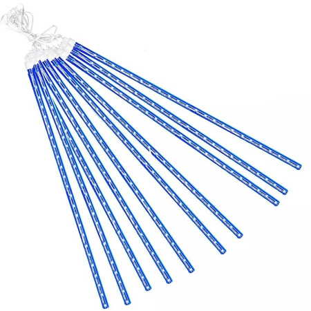 LAMPKI ZEWNĘTRZNE 288 LED METEORY 50CM SPADAJĄCY ŚNIEG SOPLE DESZCZ
