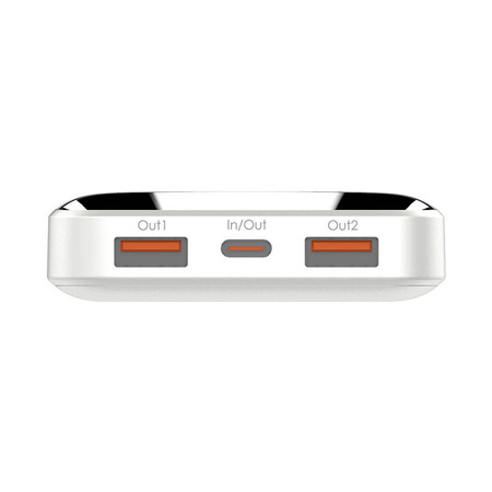 Powerbank LDNIO PQ12, 15W, 10000mah (biały)