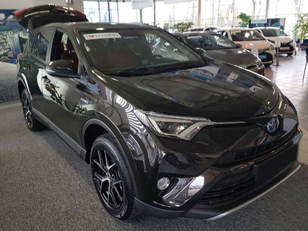 Nakładka na zderzak tylny TOYOTA RAV4 4 FL (Czarna)