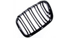 Grill sportowy podwójne żeberka Gloss Black BMW X5 E53 przed liftem 1999-2003