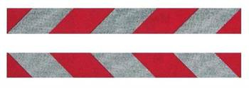 Odblaski k. czerwony, srebrny