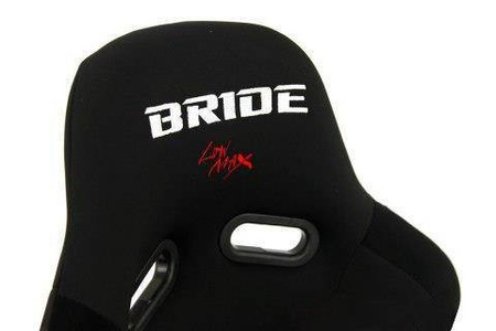 Fotel sportowy GTR Welur Bride Black Grey