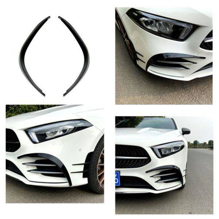 AMG OPTIK AERO FLAPS BLACK MERCEDES W177 A-KL
