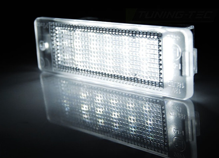 Lampki rejestracji Opel Astra F 09.91-08.97 / Calibra 08.90-06.97 LED