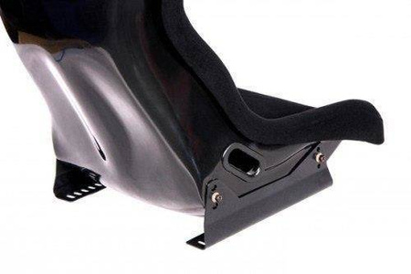 Fotel sportowy RALLY Welur Black