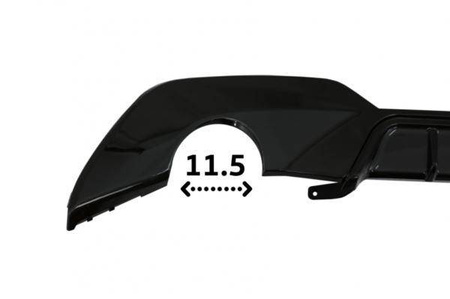 BODY KIT BMW G20 G31 18 - M DESIGN BLACK SPOILER