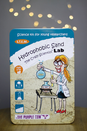 Zestaw do robienia eksperymentów The Purple Cow - Hydrofobowy piasek
