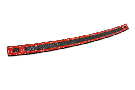 Nakładka na zderzak tylny do FIAT 600 (Carbon Fiber)