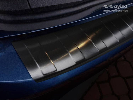 Nakładka na zderzak tylny do Ford Focus 4 Kombi (Czarna)