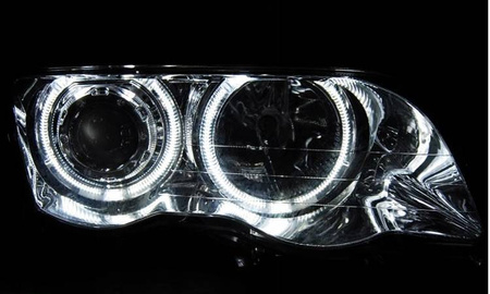 Lampy Bmw E46 98-01 Sedan Ringi Led Chrome