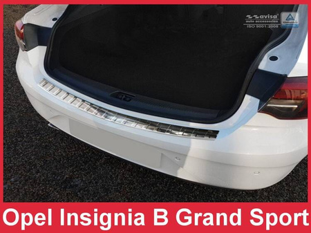 Nakładka na zderzak tylny OPEL INSIGNIA B GRAND SPORT (Stal)