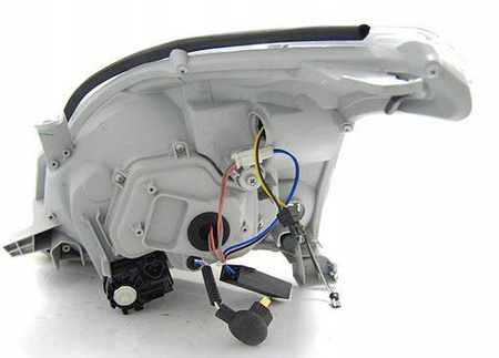 Lampy przednie TOYOTA LAND CRUISER 120 03-09 BLACK