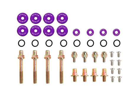 Śrubki Pokrywy Zaworów B-seria JDM Purple