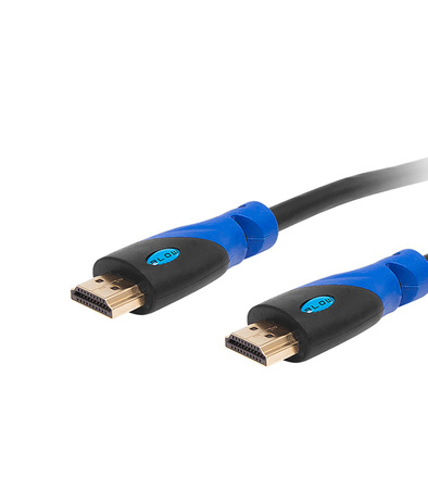 KABEL HDMI 5M 3D PRZEWÓD PRZYŁĄCZE PROSTE DŁUGIE DO TELEWIZORA LAPTOPA PROJEKTORA V 2.0 4K POZŁACANY WTYK