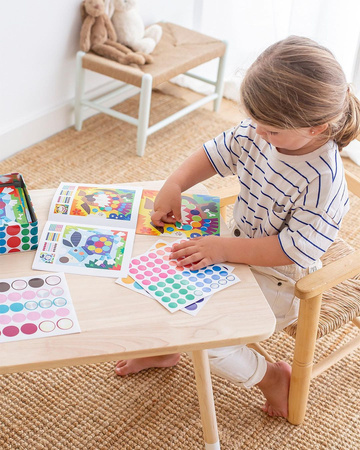 Zestaw kreatywny z naklejkami Apli Kids - Piesek