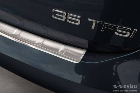 Nakładka na zderzak tylny do AUDI A3 4 SPORTBACK S-LINE (Stal)