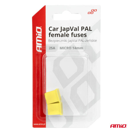Bezpieczniki samochodowe JAPVAL PAL żeńskie 2 szt. 60A AMIO-03456