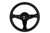 Kierownica SLIDE 350mm offset:80mm Carbon Black