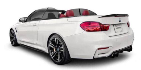 SPOILER BMW F33 CABRIO LOOK M4 GLOSSY BLACK