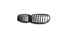 Grill sportowy pojedyncze żeberka Gloss Black  BMW 5 (G30, F90) Sedan (G31) Touring Facelift 2020-obecnie