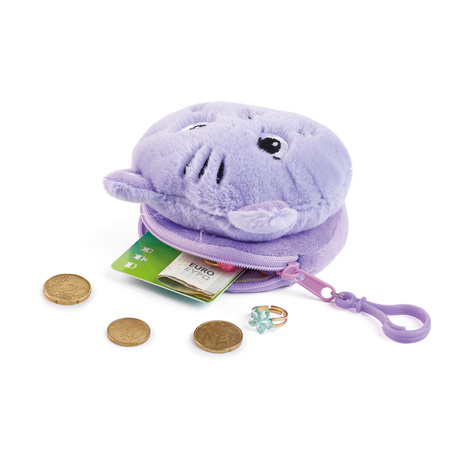 Portfelik z futerkiem Miquelrius - Kot