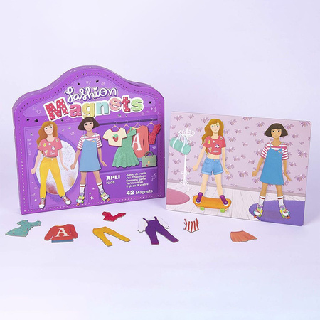 Zestaw z magnesami Apli Kids - Moda