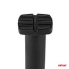 Pompka nożna MINI PU03 metalowa z manometrem AMIO-02147