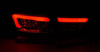 Lampy diodowe renault clio iv 13- red white led
