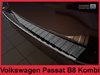 Nakładka na zderzak tylny Volkswagen Passat B8 Kombi (Czarna-Lustro)