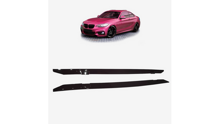 Dokładki progów Gloss Black BMW 2 F22 F23 2012-obecnie