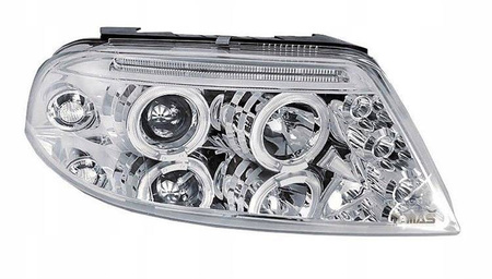 Reflektory przednie VW Passat B5 3BG CHROM RINGI +