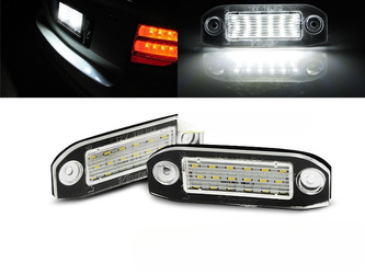 Lampki rejestracji Volvo S40 / V50 / S60 / V70 / S80 / XC60 / XC70 / XC90 LED