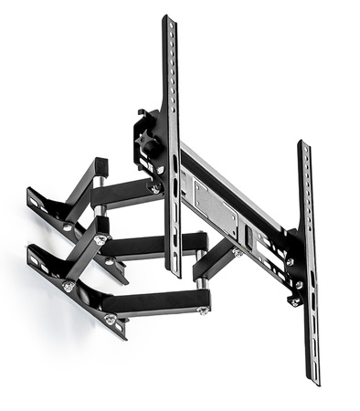UCHWYT DO TELEWIZORA LCD 26 - 55″ U5 WIESZAK DO TV OBROTOWY MOCNY DO 50 KG Z REGULACJĄ NACHYLENIA