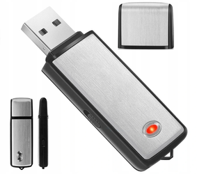 Mini dyktafon pendrive podsłuch szpiegowski USB